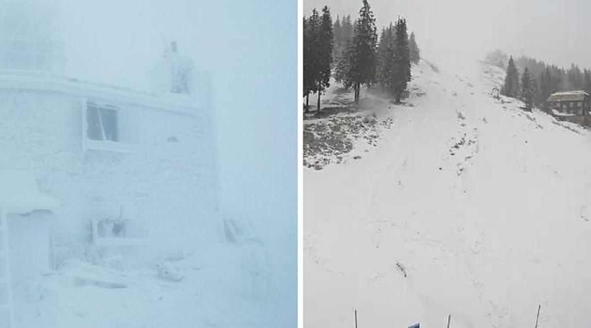 Карпаты засыпает снегом: волшебные фото с вершин Карпаты засыпает снегом: волшебные фото с вершин