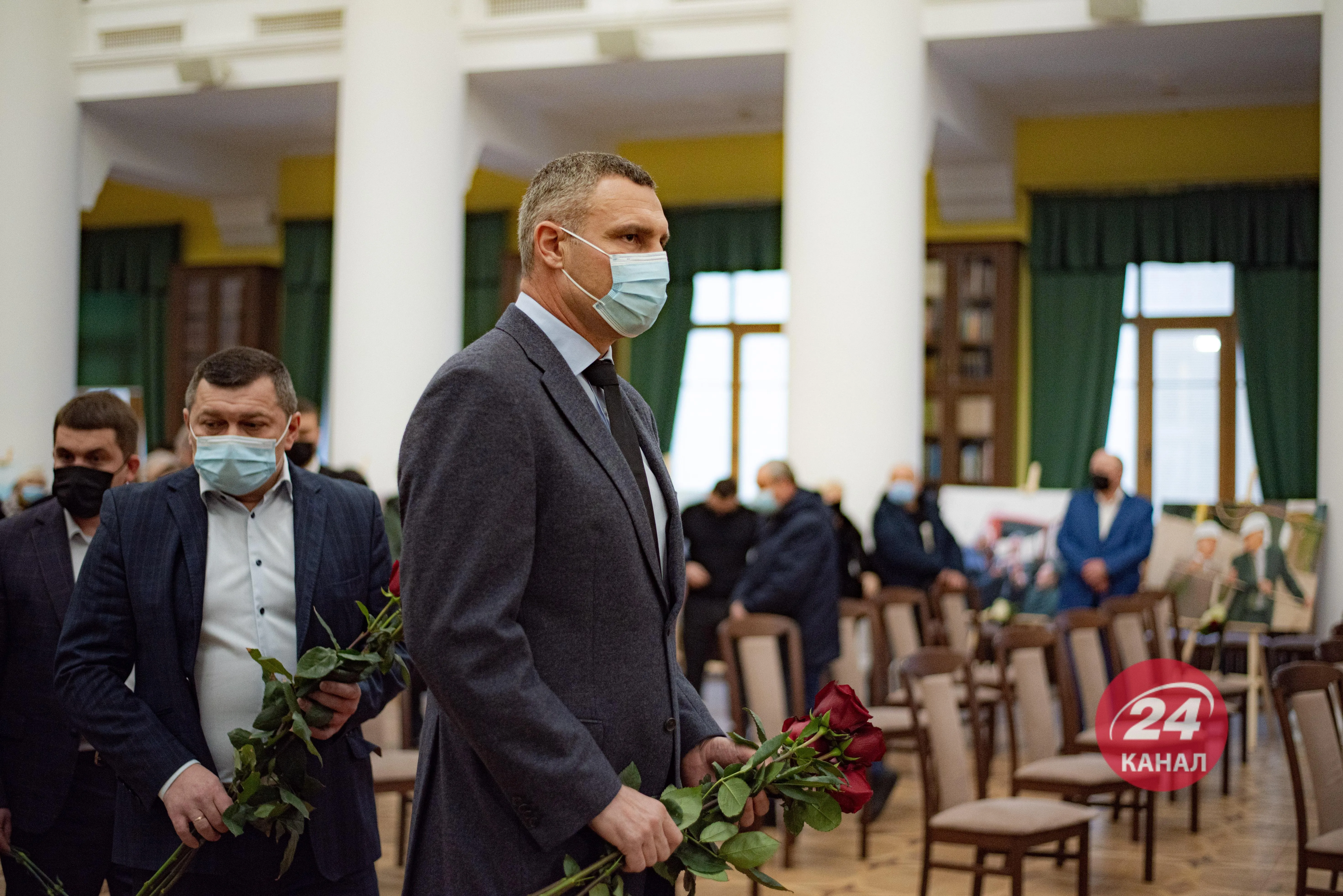 Прощання з олександром Омельченком, похорон, КМДА, Віталій Кличко