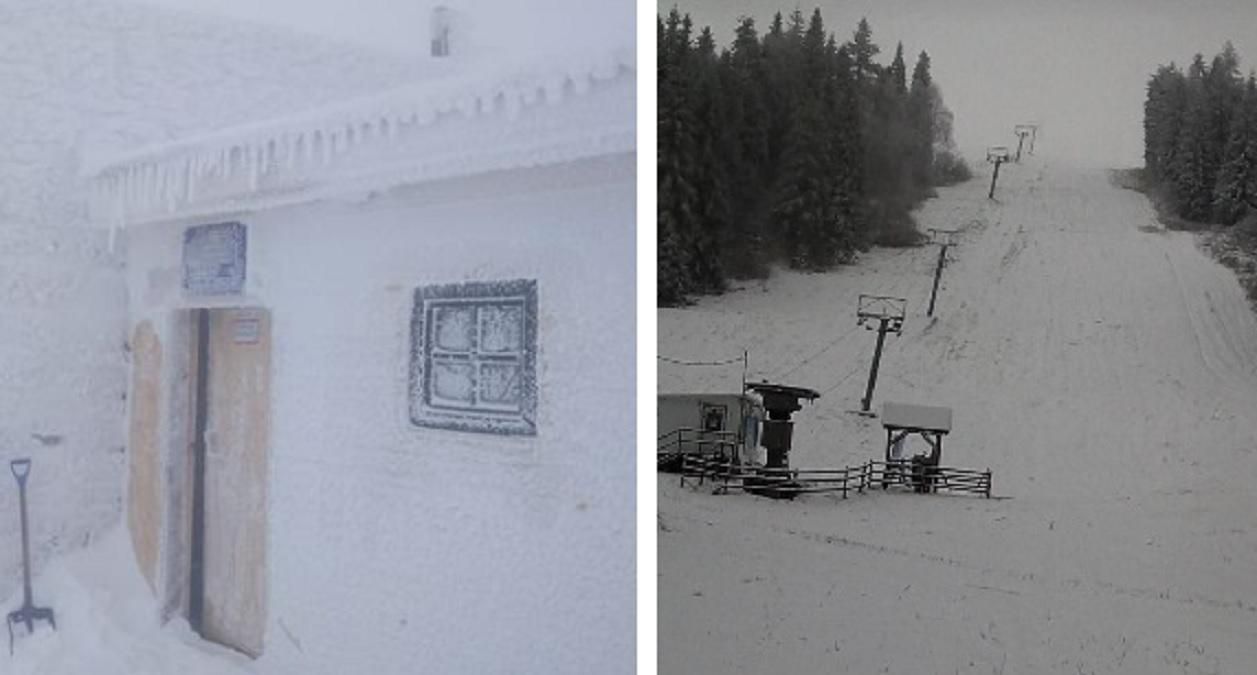 В Карпатах метель, мороз и ограниченная видимость: фото заснеженных гор В Карпатах метель, мороз и ограниченная видимость: фото заснеженных гор