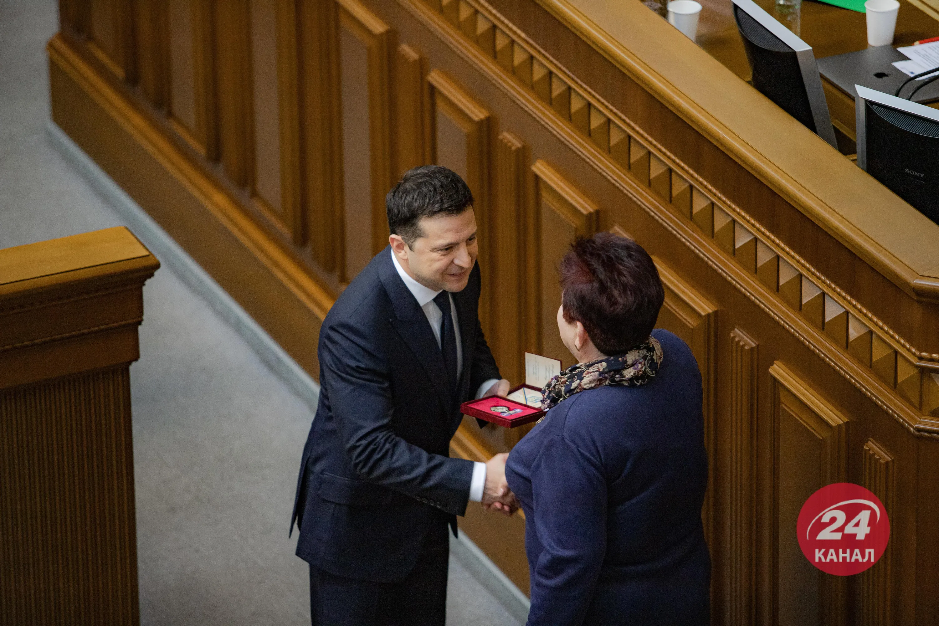Нагородження Людмили Ковриженко Нагородження Людмили Ковриженко
