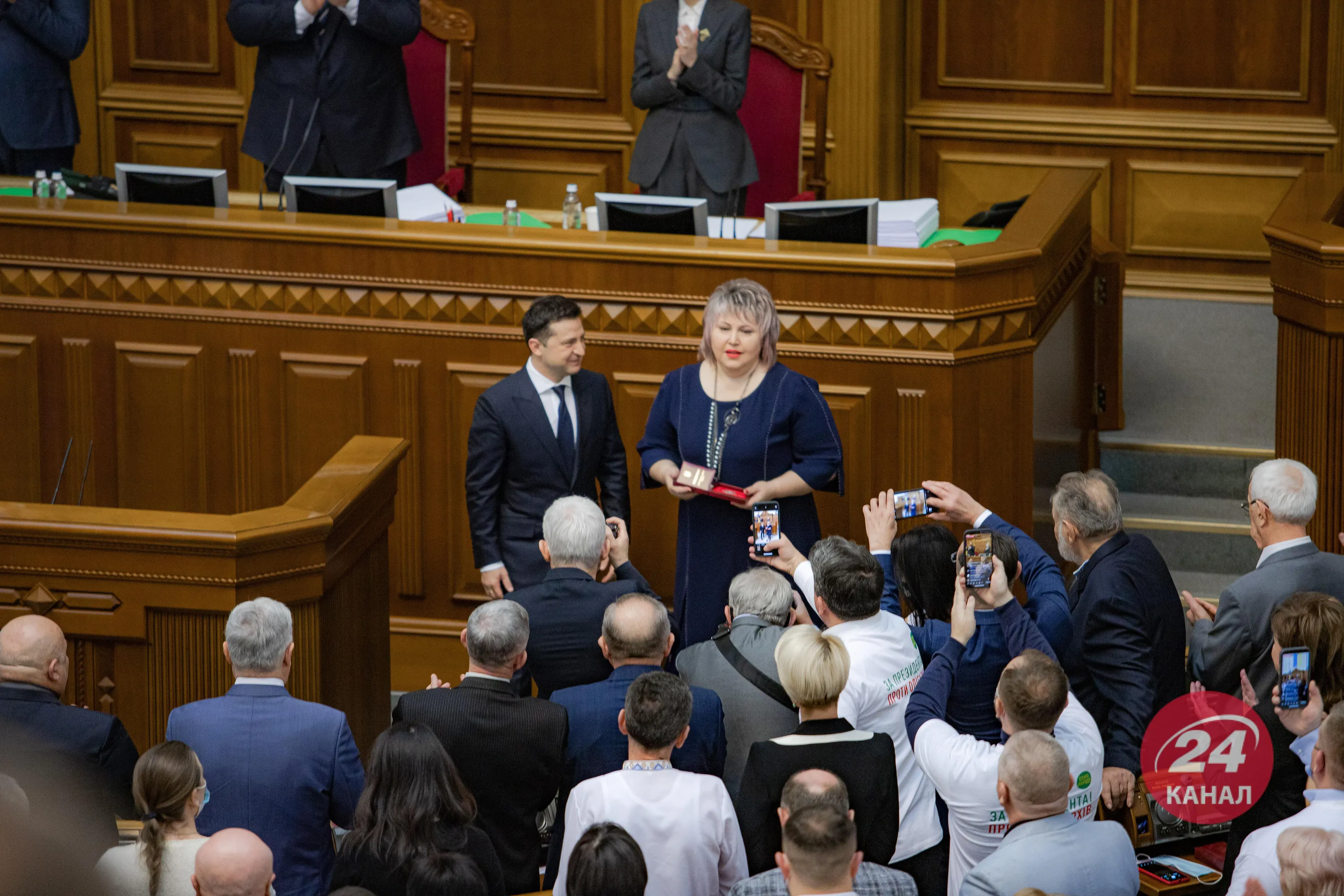 Нагородження Ірини Савчук Нагородження Ірини Савчук