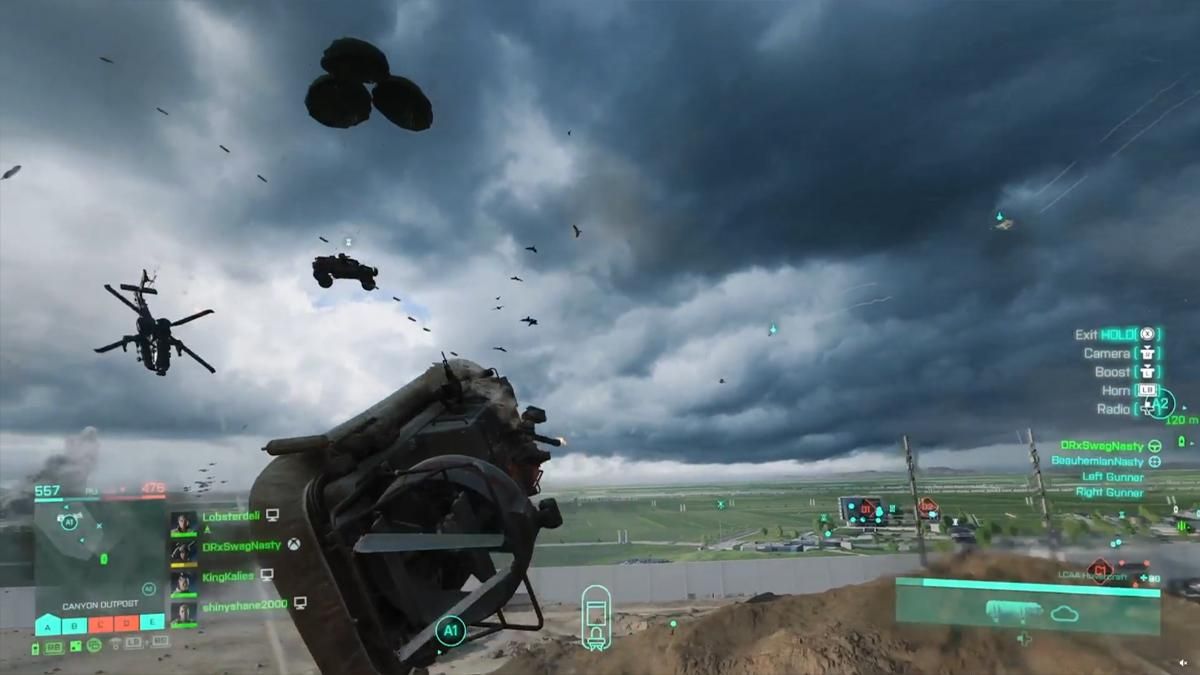 Один на мільйон: гравець Battlefield 2042 показав ефектний спосіб знищення ворожого гелікоптера