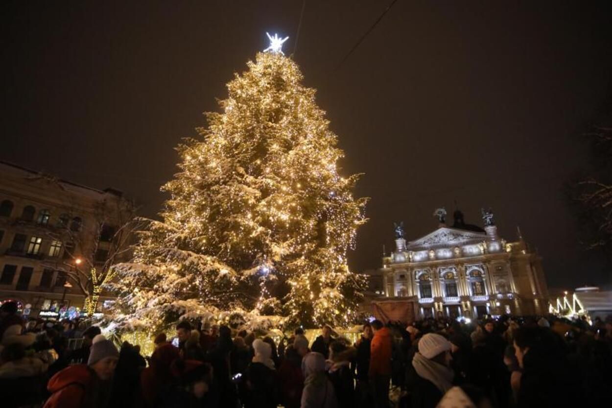 Львов готовится к Рождественским праздникам: когда в городе установят елку и каток