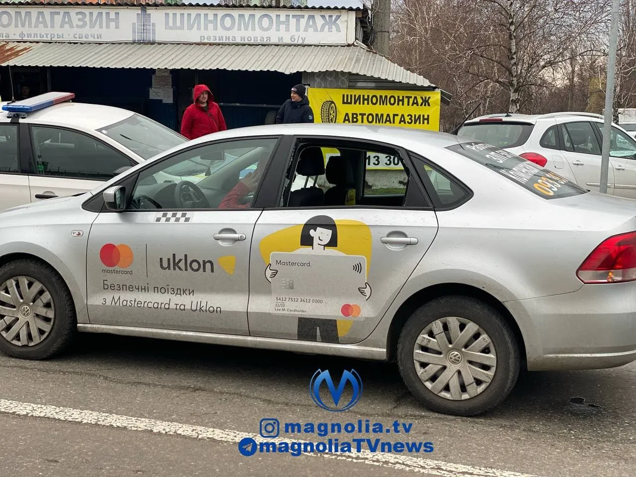 В ДТП у Києві постраждала пасажирка таксі Uklon