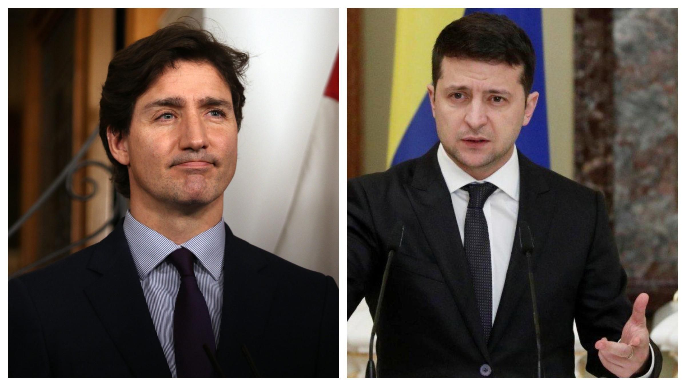 Зеленський розповів Трюдо про ситуацію на кордонах із Росією - 24 Канал Зеленський розповів Трюдо про ситуацію на кордонах із Росією - 24 Канал