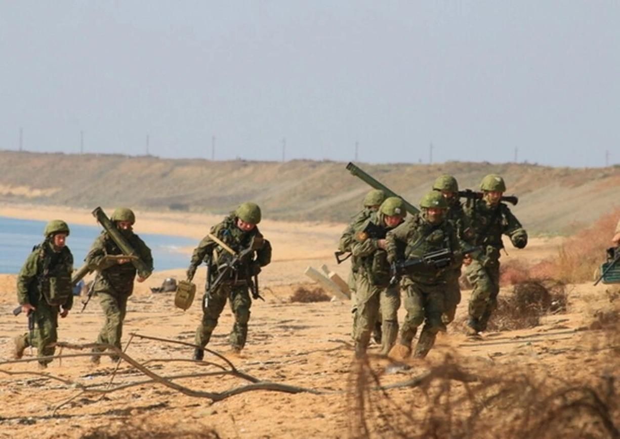 Россия начала военные учения морской пехоты в оккупированном Крыму