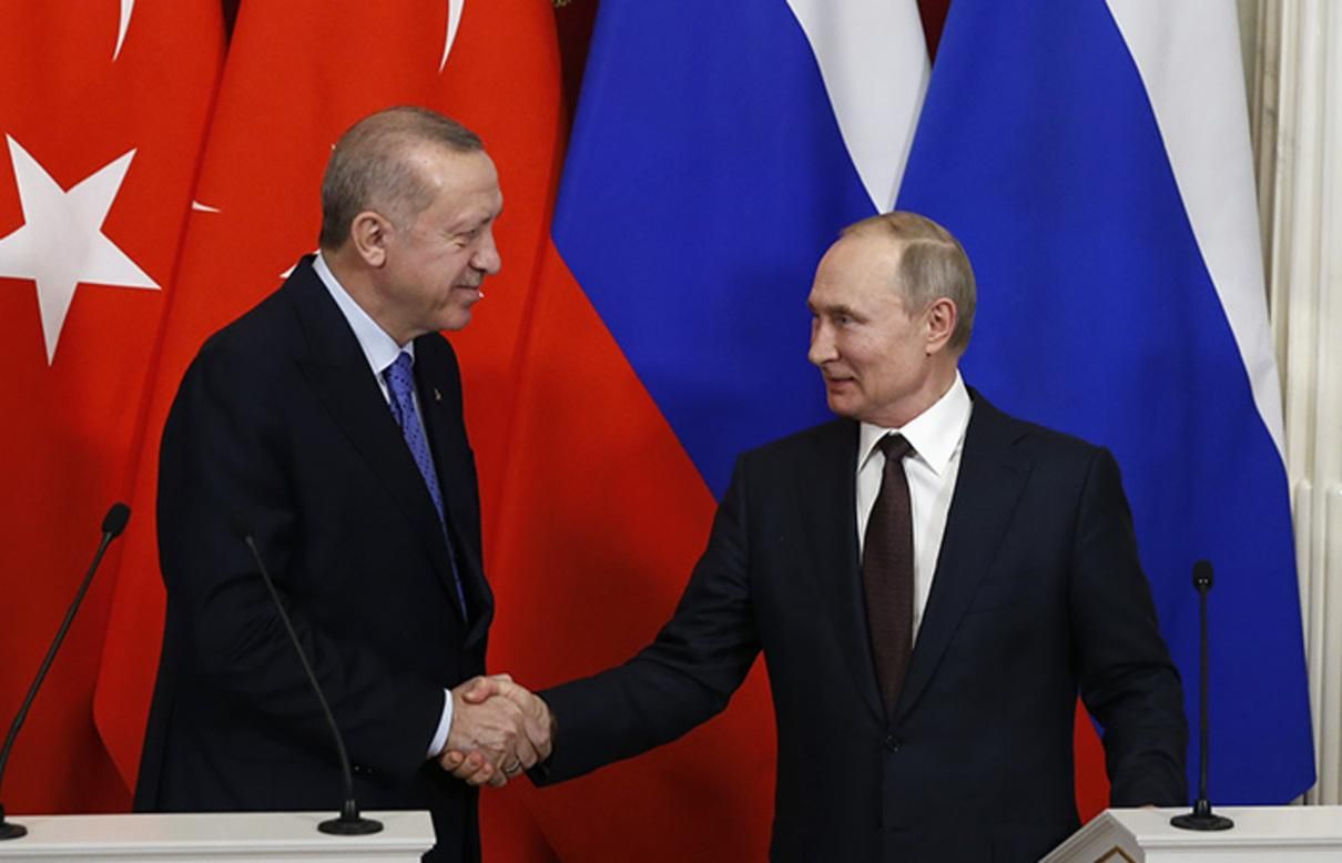 Говорили об Украине и Bayraktar: Путин и Эрдоган провели переговоры