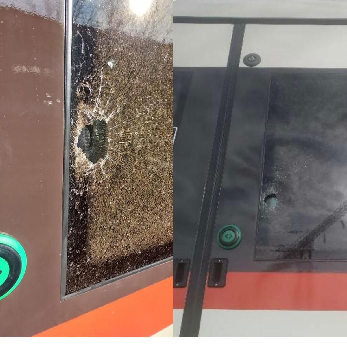 Вандалы забросали камнями новый "Дунайский экспресс" Вандалы забросали камнями новый "Дунайский экспресс"