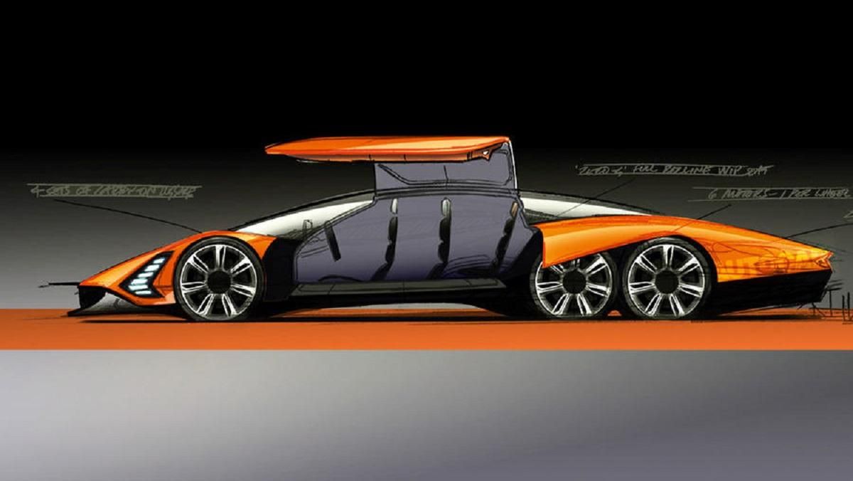 Самый дорогой электромобиль в мире: Hennessey анонсировала шестиколесный гиперкар Самый дорогой электромобиль в мире: Hennessey анонсировала шестиколесный гиперкар