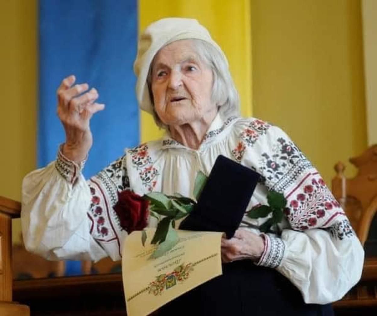 Во Львове на 102 году жизни умерла связная Романа Шухевича