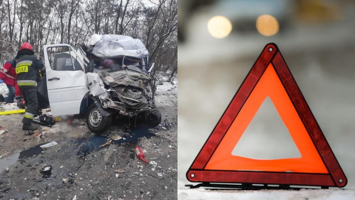 В результате ДТП с маршруткой на Черниговщине погибли по меньшей мере 13 человек