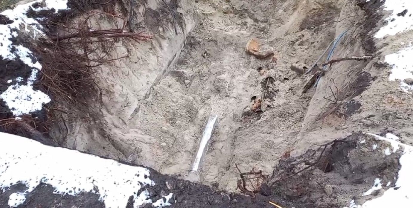 На Дарнице ряд домов посреди зимы остались без отопления и горячей воды: показательное видео На Дарнице ряд домов посреди зимы остались без отопления и горячей воды: показательное видео