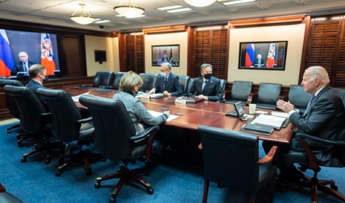 Байден после разговора с Путиным будет говорить с лидерами Европы Байден после разговора с Путиным будет говорить с лидерами Европы