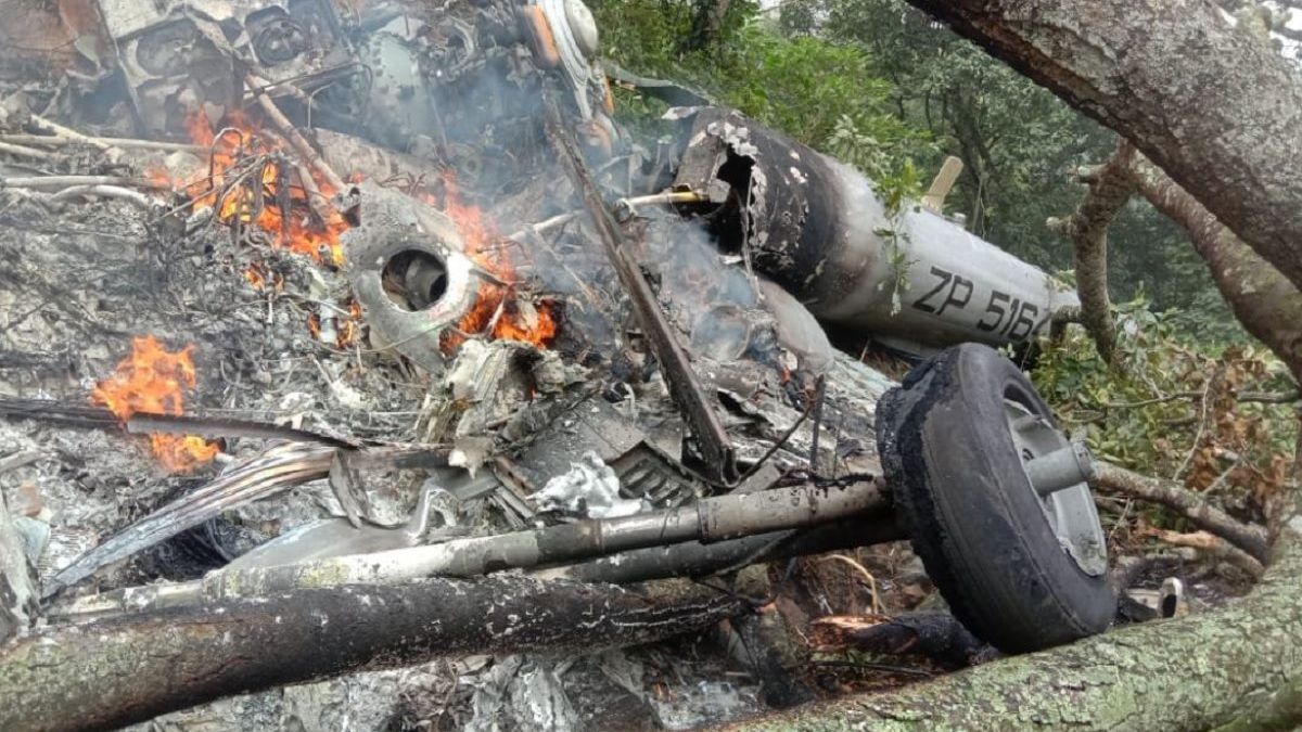 В Індії розбився військовий вертоліт, який перевозив начальника штабу оборони - 24 Канал