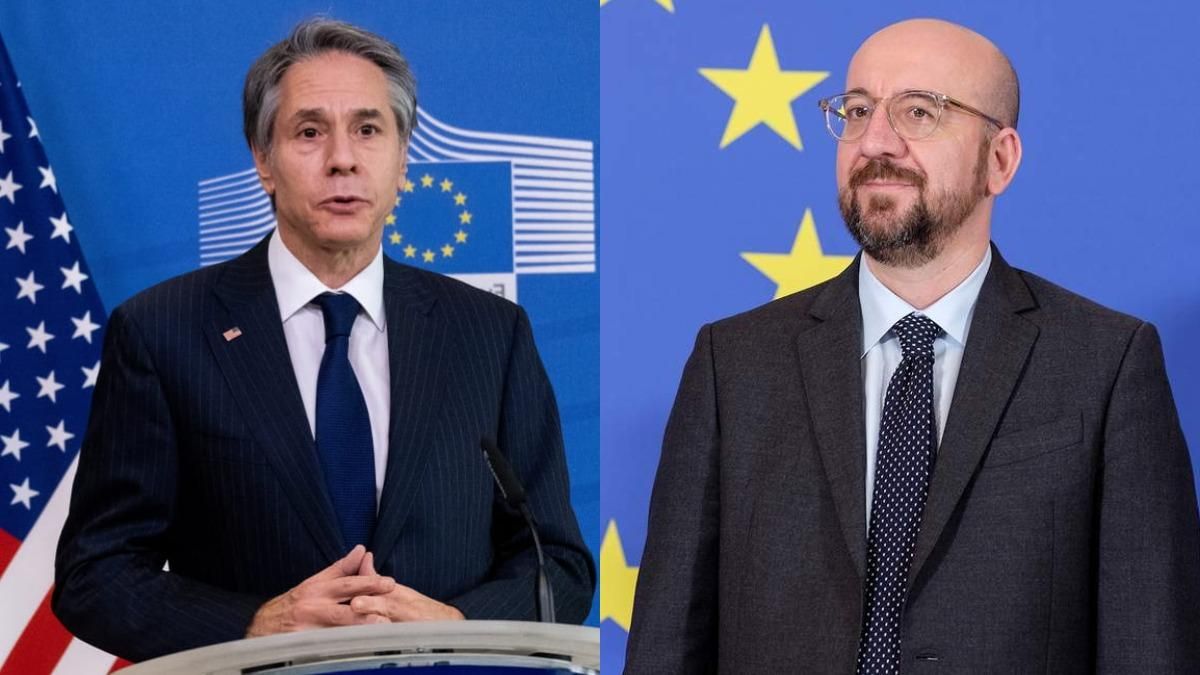 Покарати Росію можуть швидко: Блінкен і Мішель обговорили ворожі війська поблизу України - Новини Росії і України - 24 Канал Покарати Росію можуть швидко: Блінкен і Мішель обговорили ворожі війська поблизу України - Новини Росії і України - 24 Канал