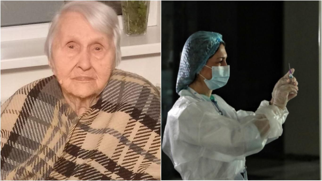 Понад 100 років: найстарша одеситка вакцинувалася Pfizer - Новини Одеси - Одеса