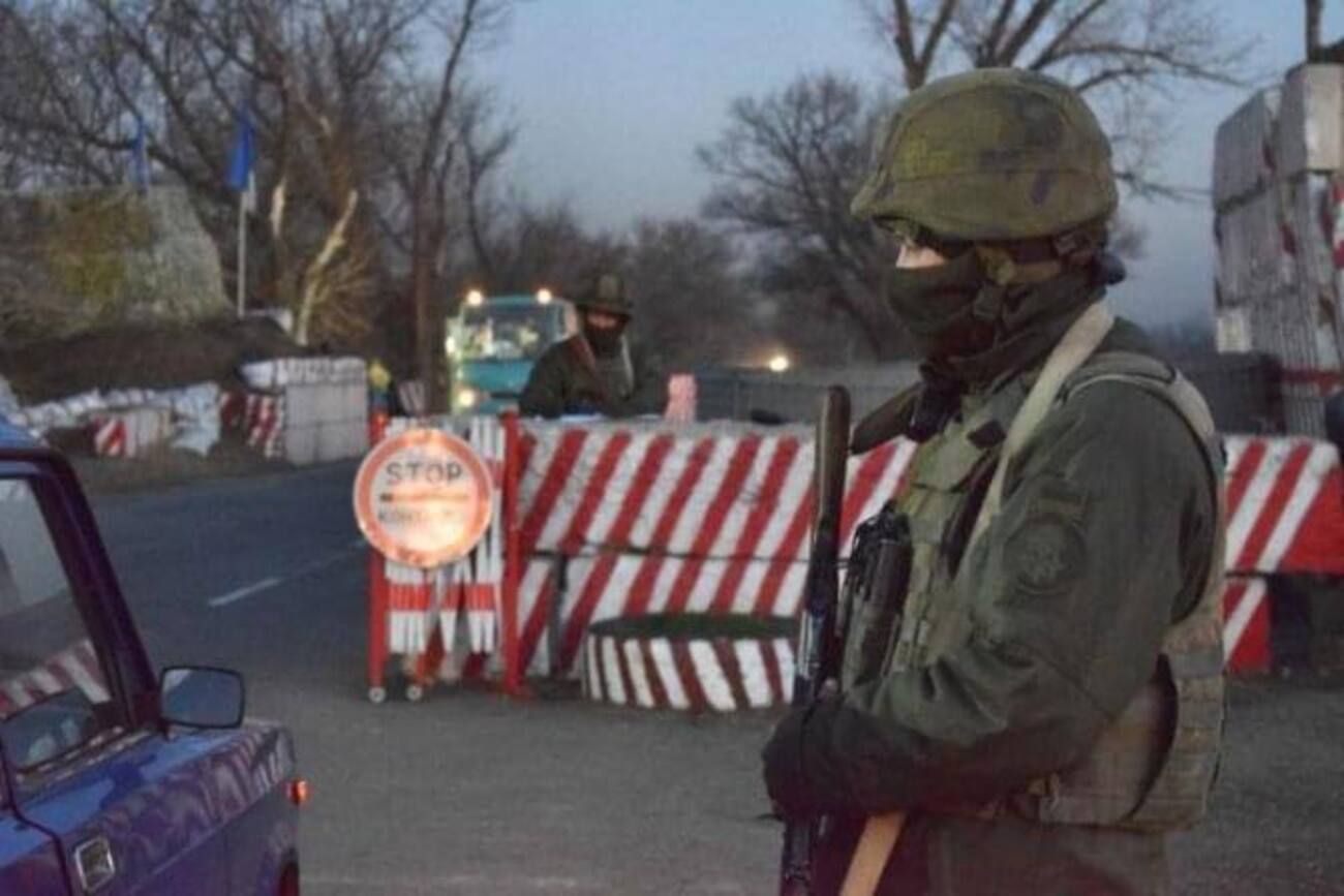 На блокпосту на Донбассе произошла стрельба