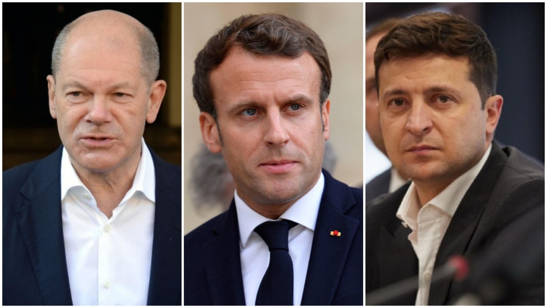 Зеленский на следующей неделе встретится с Макроном и Шольцем Зеленский на следующей неделе встретится с Макроном и Шольцем