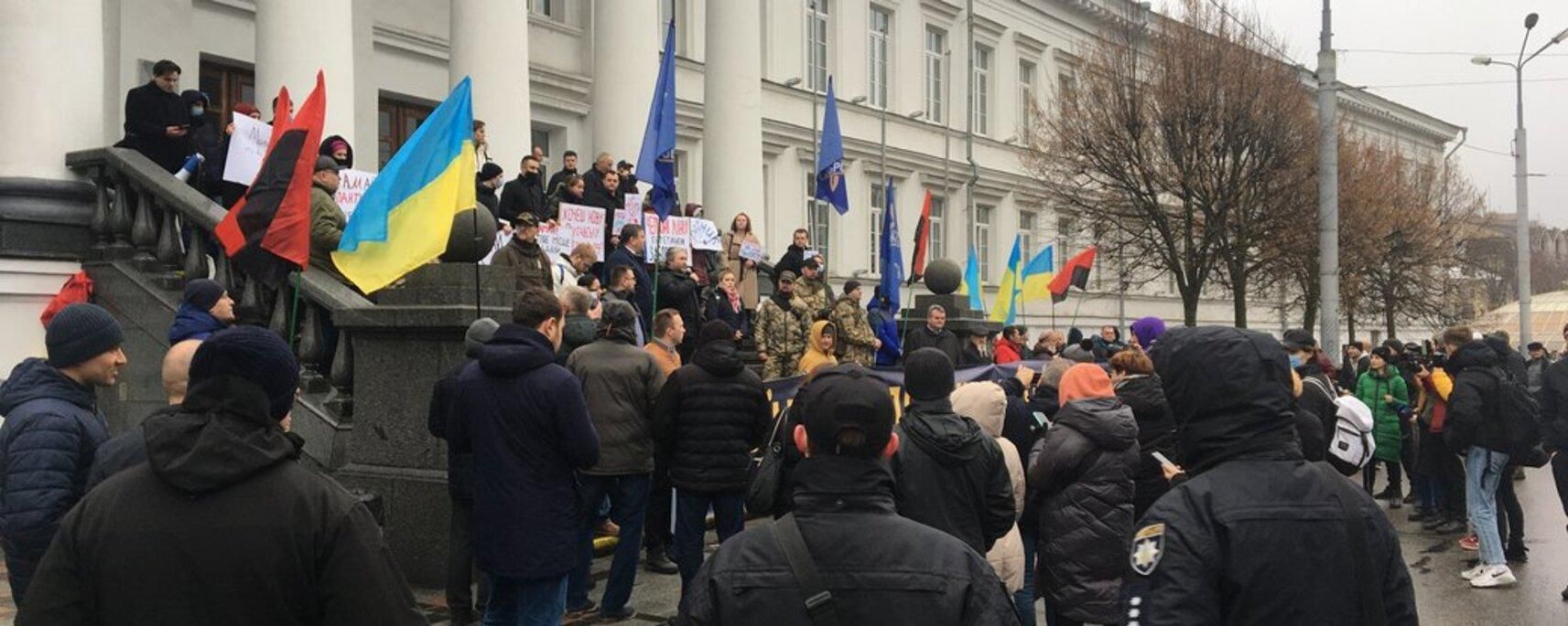 У Полтаві активісти вимагали вибачень від мера за слова про "братовбивчу війну" - Новини Полтави - 24 Канал