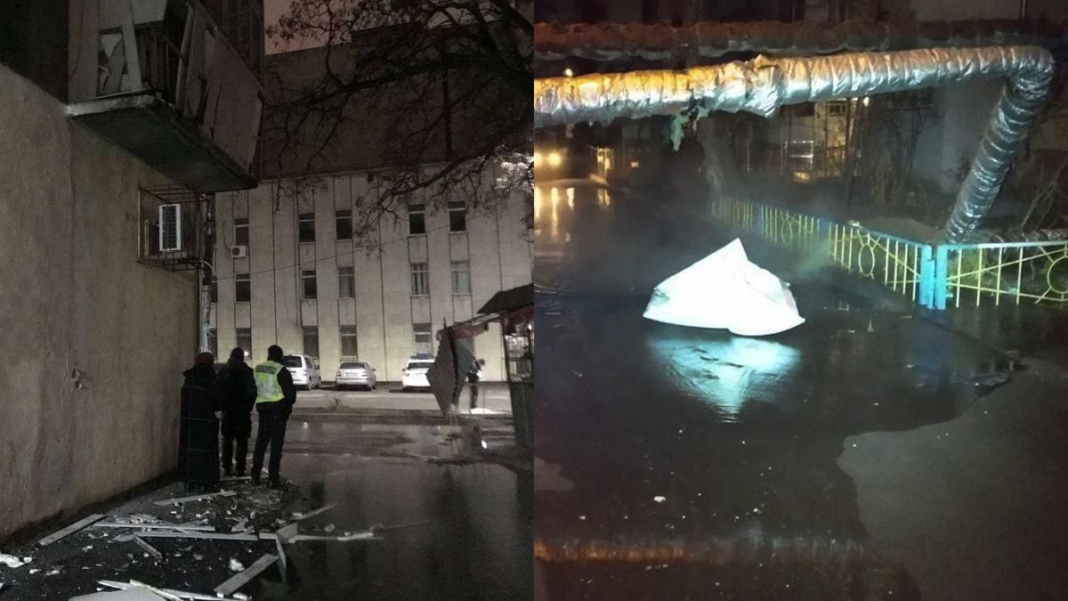 У Дніпрі вантажівка завалила теплотрасу та протаранила будинок: жорстке відео інциденту - Дніпро У Дніпрі вантажівка завалила теплотрасу та протаранила будинок: жорстке відео інциденту - Дніпро