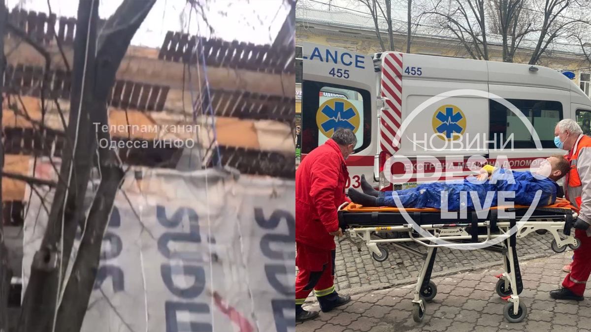 В Одессе работник сорвался со здания: коллеги отказались вызвать скорую В Одессе работник сорвался со здания: коллеги отказались вызвать скорую