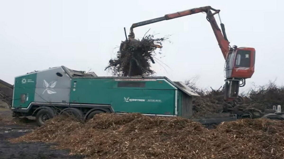 В Черкассах начали производить топливо из отходов