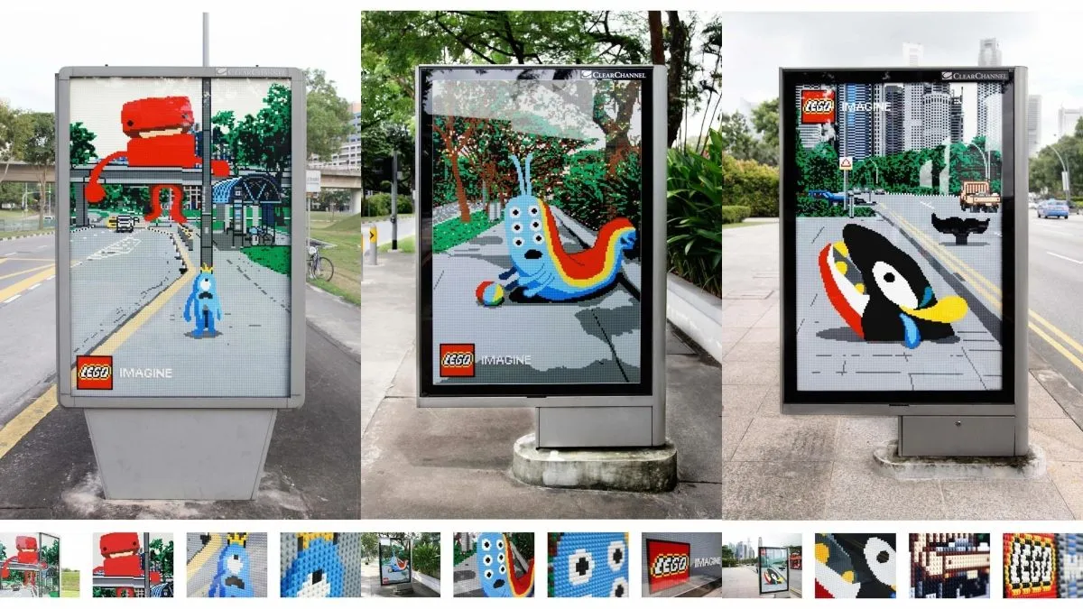 Реклама лего в Малайзії