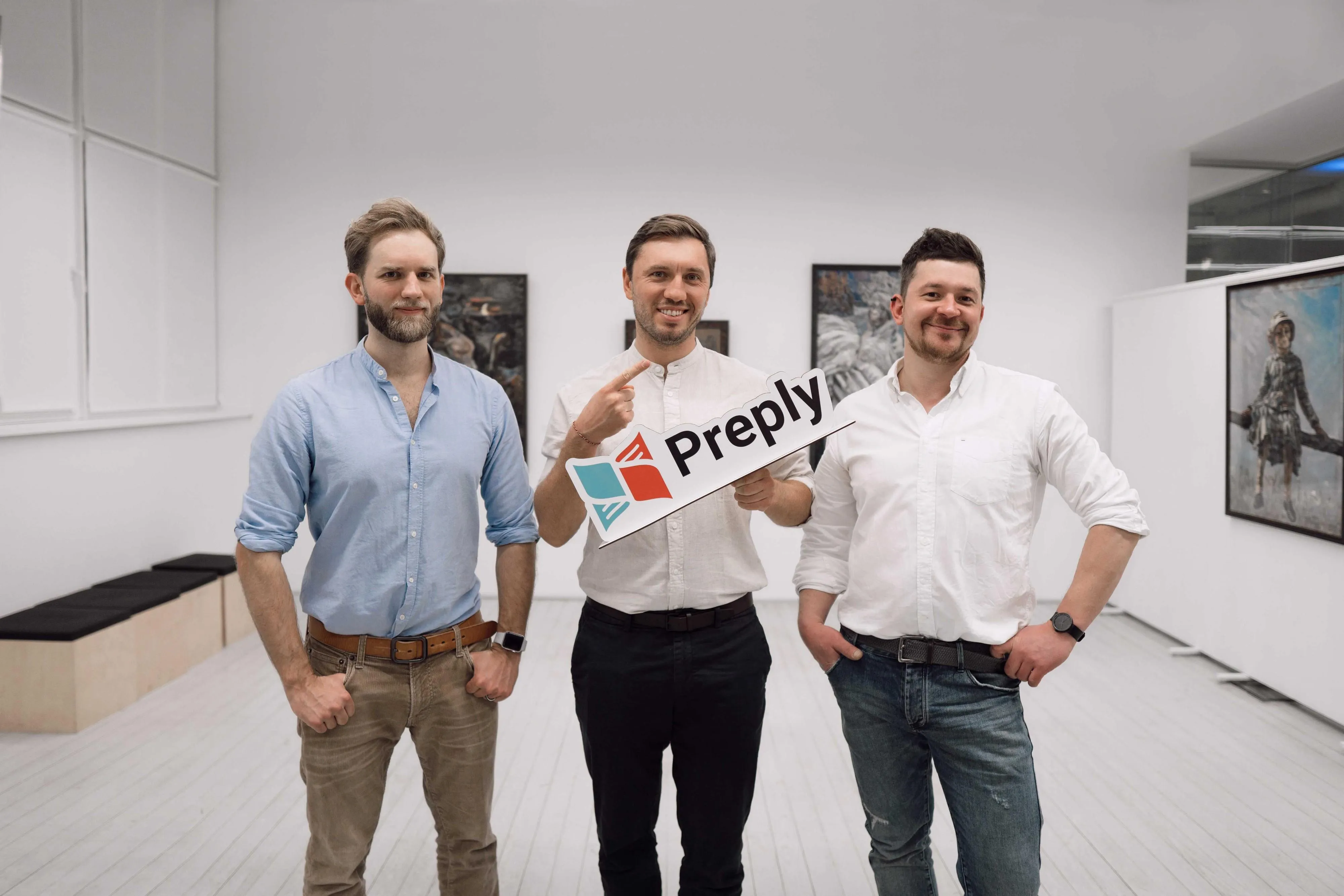 Троє спізасновників Preply Троє спізасновників Preply