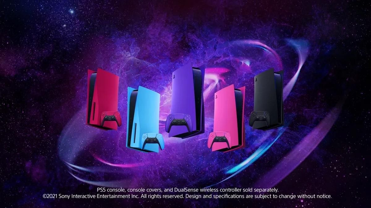 Після заборони стороннім компаніям Sony сама представила кольорові панелі для PlayStation 5 - Новини технологій - Техно