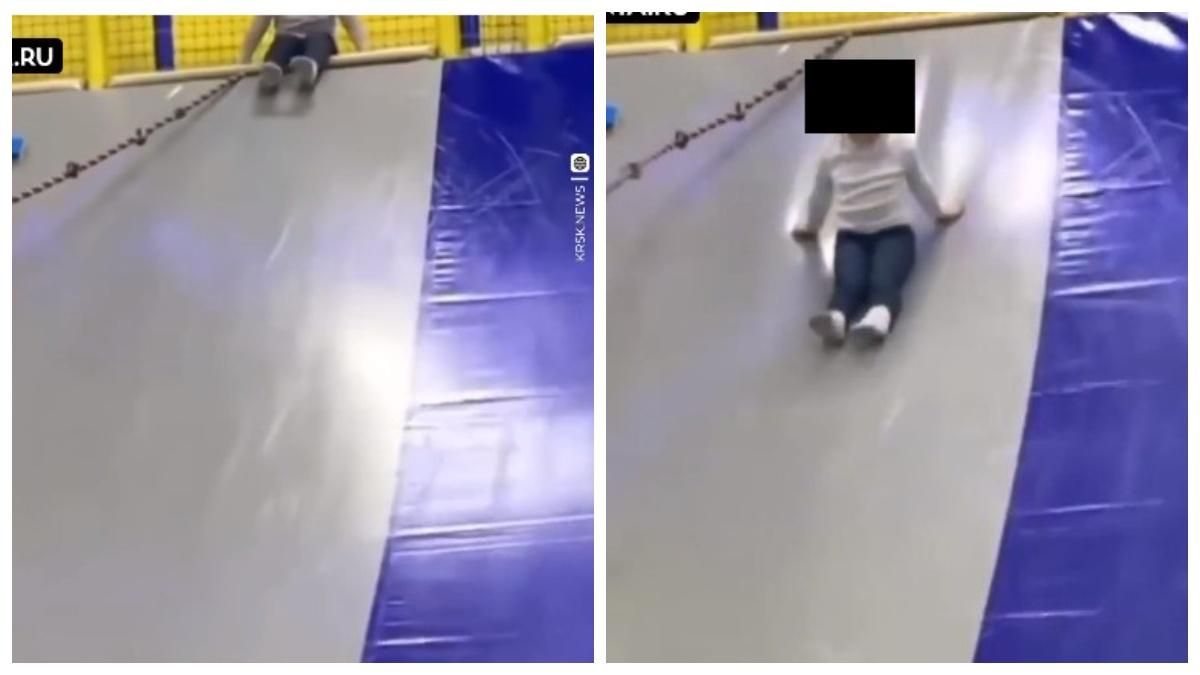 У Росії дівчинка ледь не задушилася на дитячому майданчику: моторошне відео - 24 Канал