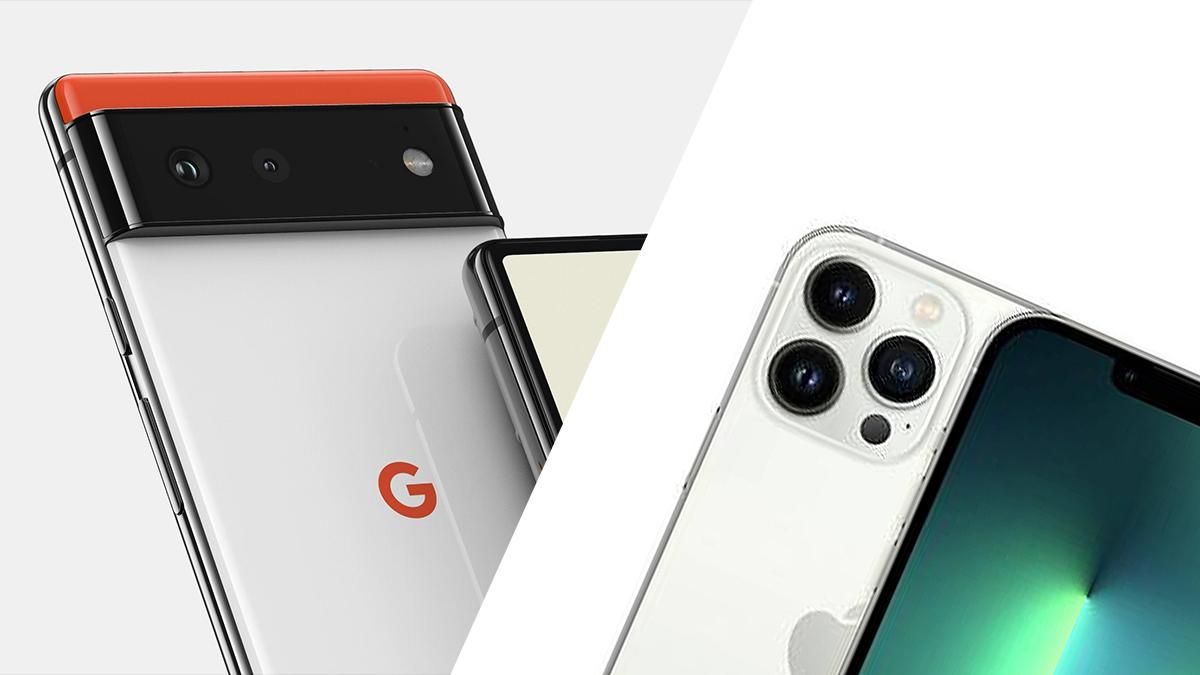 Блогер сравнил Google Pixel 6 Pro и iPhone 13 Pro Max в тестах на  прочность: кто победил - novosti-mobilnyh-telefonov - Техно