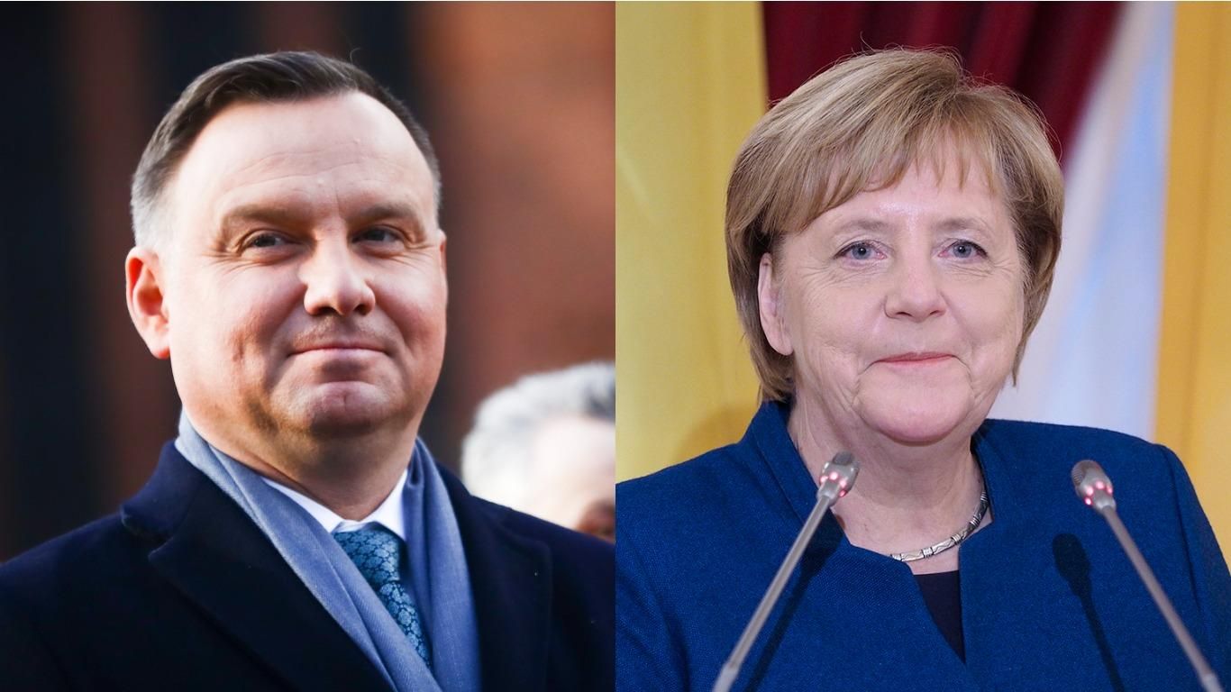Украинцы доверяют Дуде и Меркель, но назвали и разочарование года