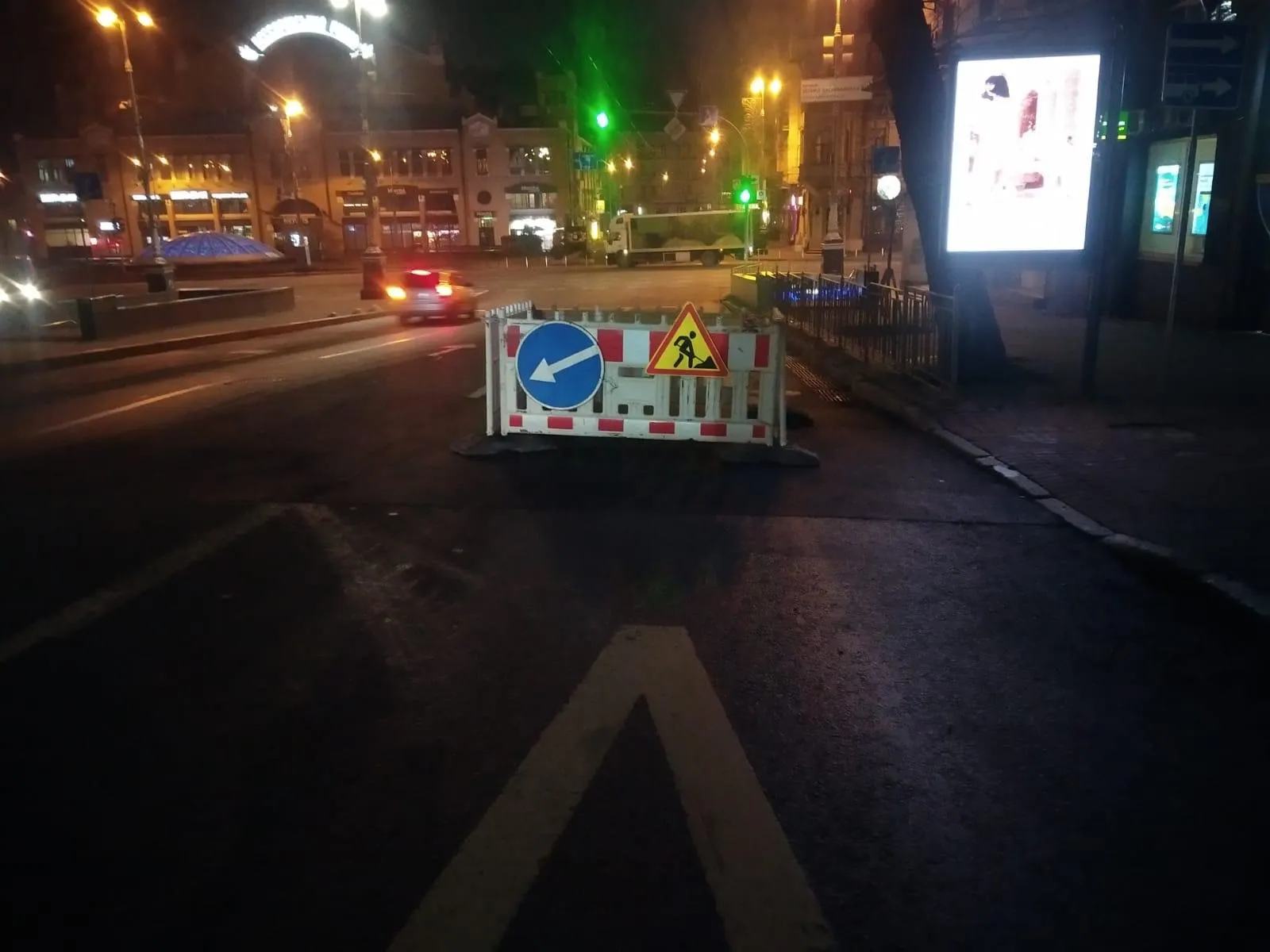 Обвал на бульварі Шевченка у Києві, до Бесарабки знов обмежили рух