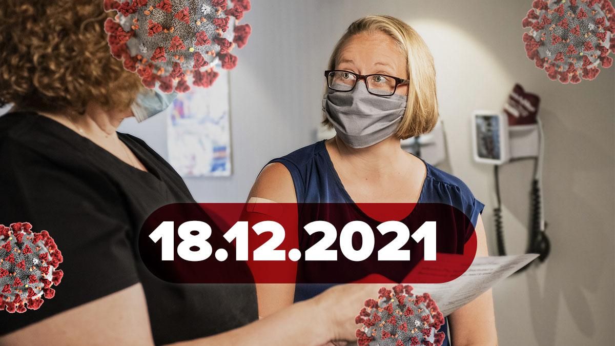 Омікрон дістався України, вакцинація додатковою дозою: новини про коронавірус 18 грудня - 24 Канал