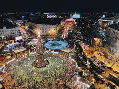 "Сравните это с Лондоном": британцы в восторге от кадра главной елки фотографа 24 канала