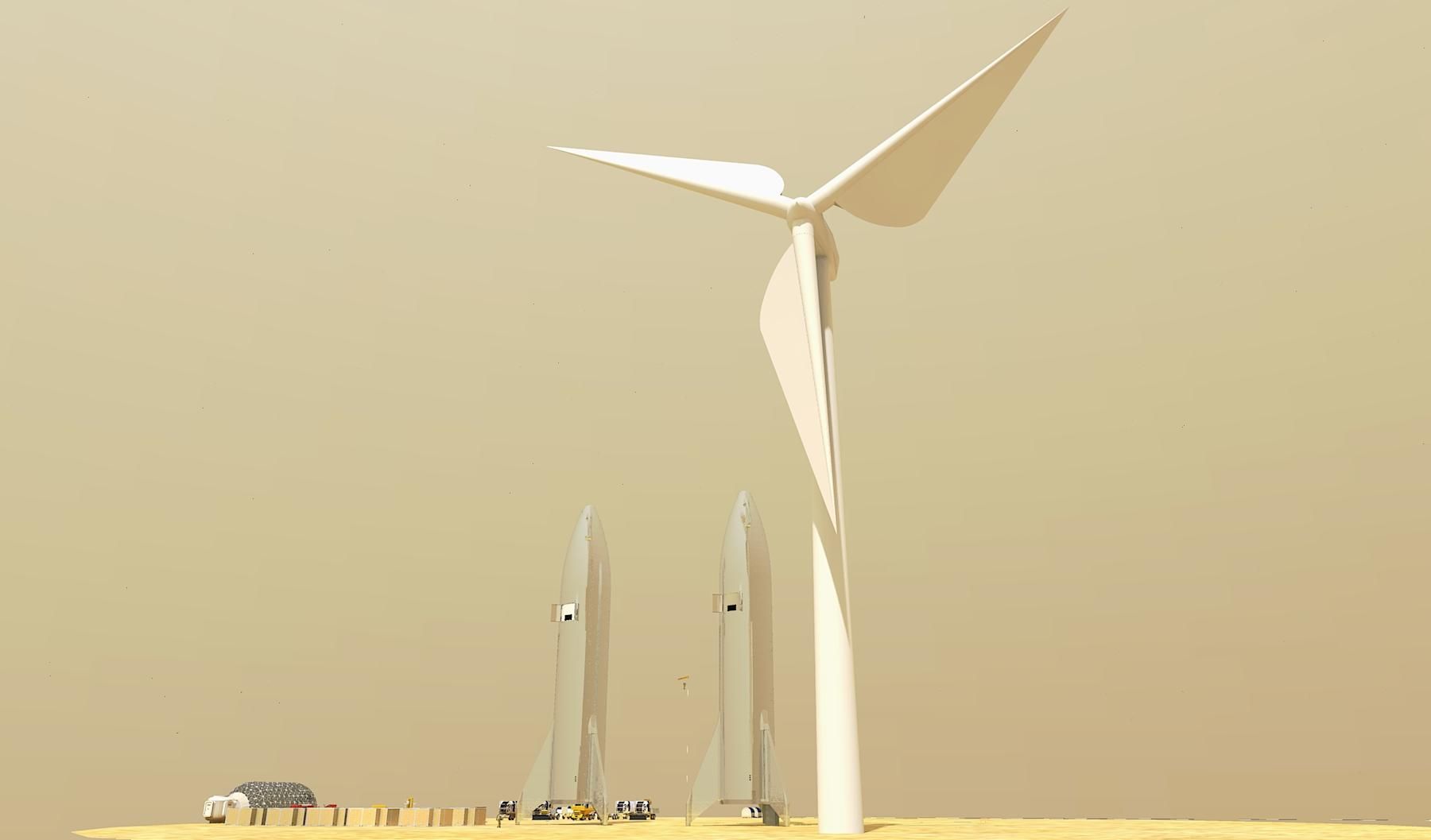 Чи можливо на Марсі використовувати вітрові електростанції - Новини технологій - Техно