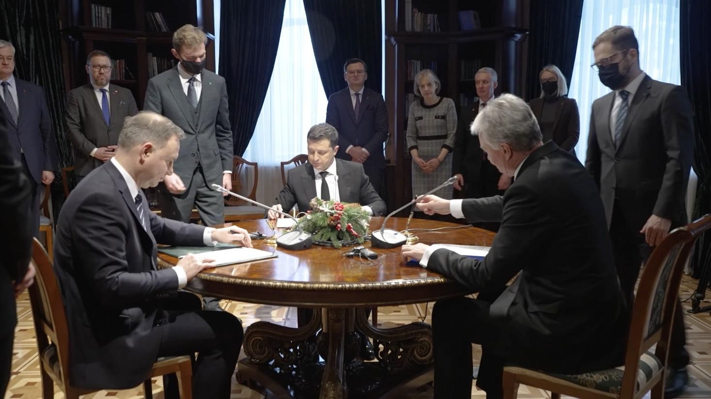 Вступ України в Євросоюз і НАТО: лідери Люблінського трикутника підписали декларацію - Україна новини - 24 Канал