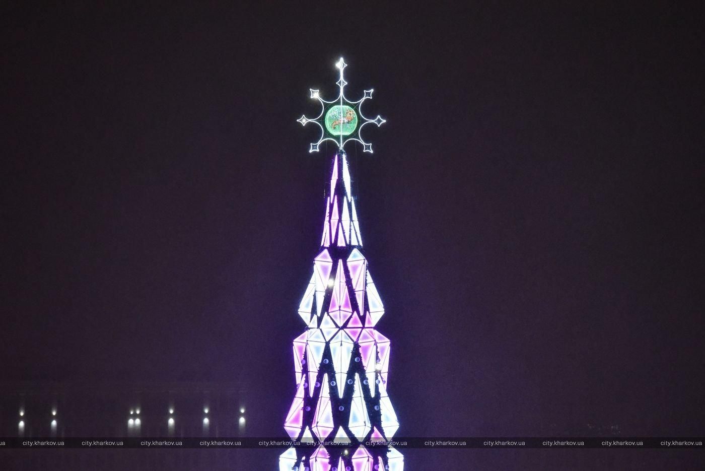 В Харькове зажгли главную елку города: праздничные фото В Харькове зажгли главную елку города: праздничные фото