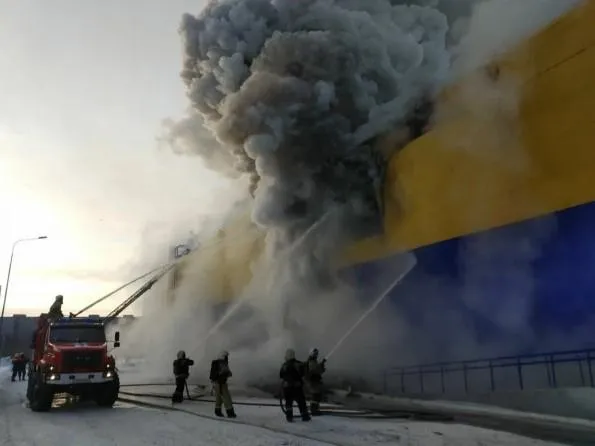 Пожежа в магазині