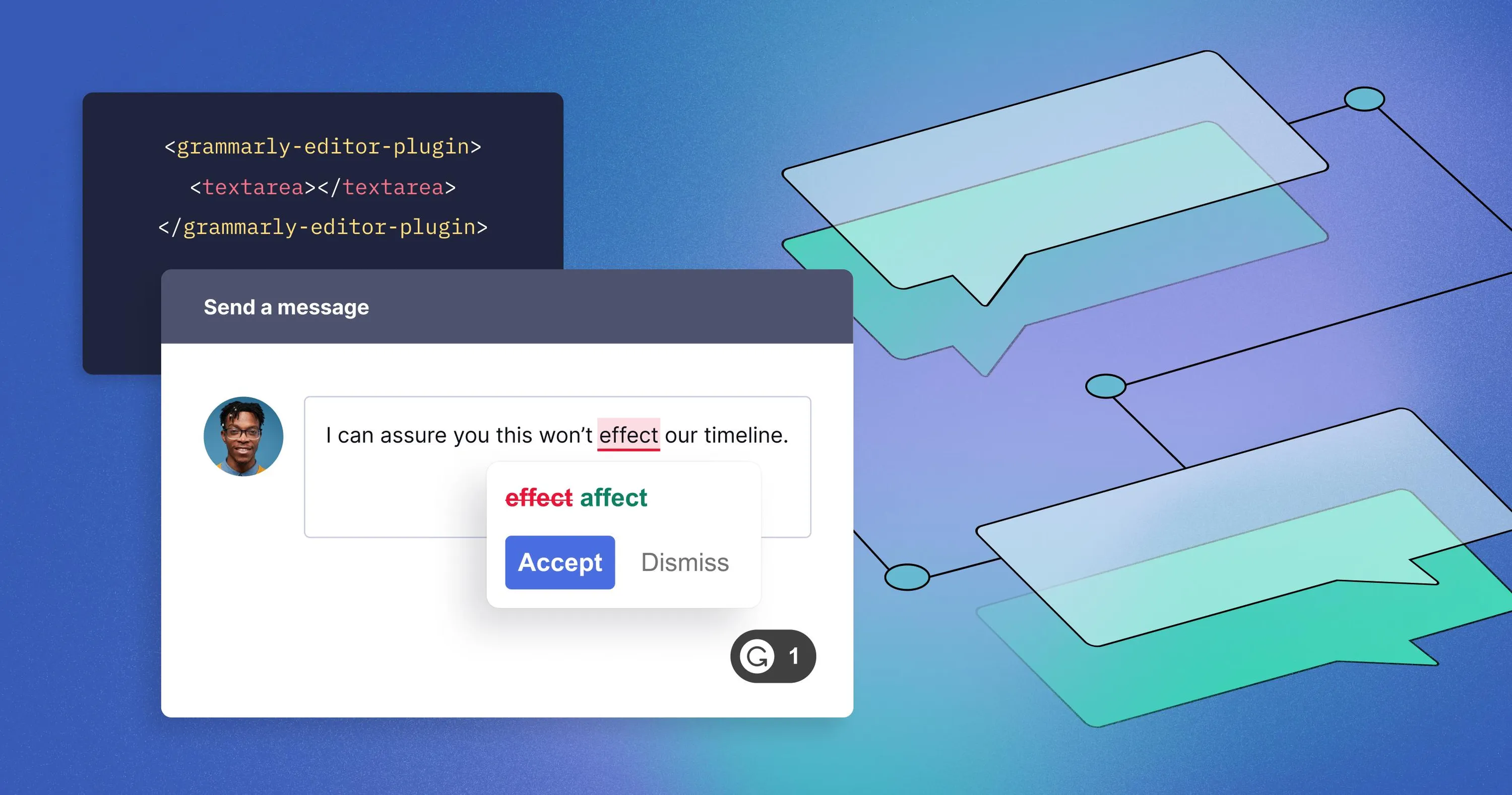 Так виглядає Grammarly for Developers Так виглядає Grammarly for Developers