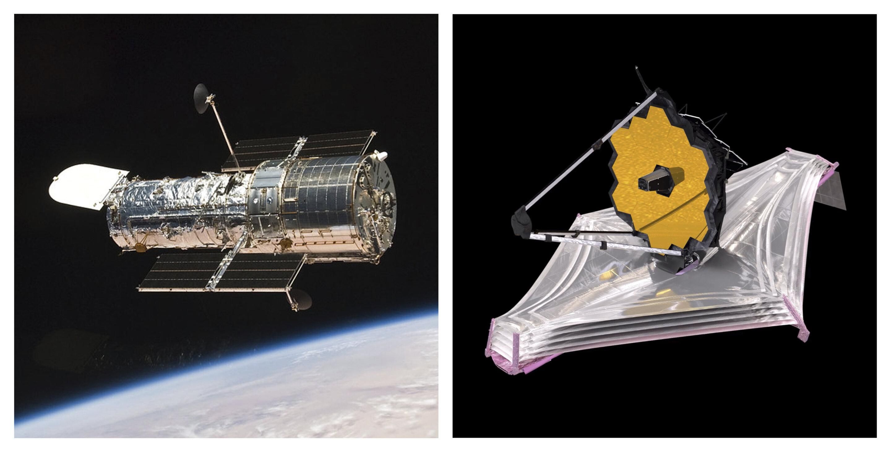 "Габбл" vs "Джеймс Вебб": що відрізняє дві космічні обсерваторії - Новини технологій - Техно