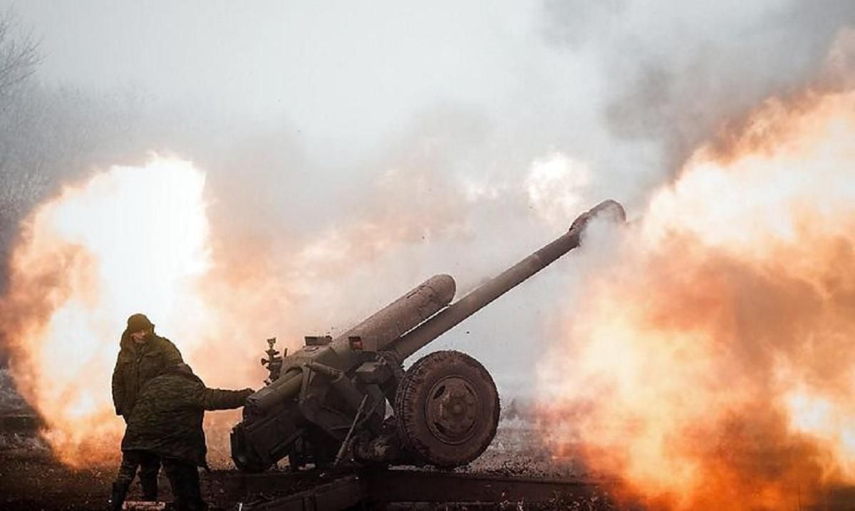 Боевики проводят на оккупированных полигонах стрельбы из артиллерии и танков, – разведка