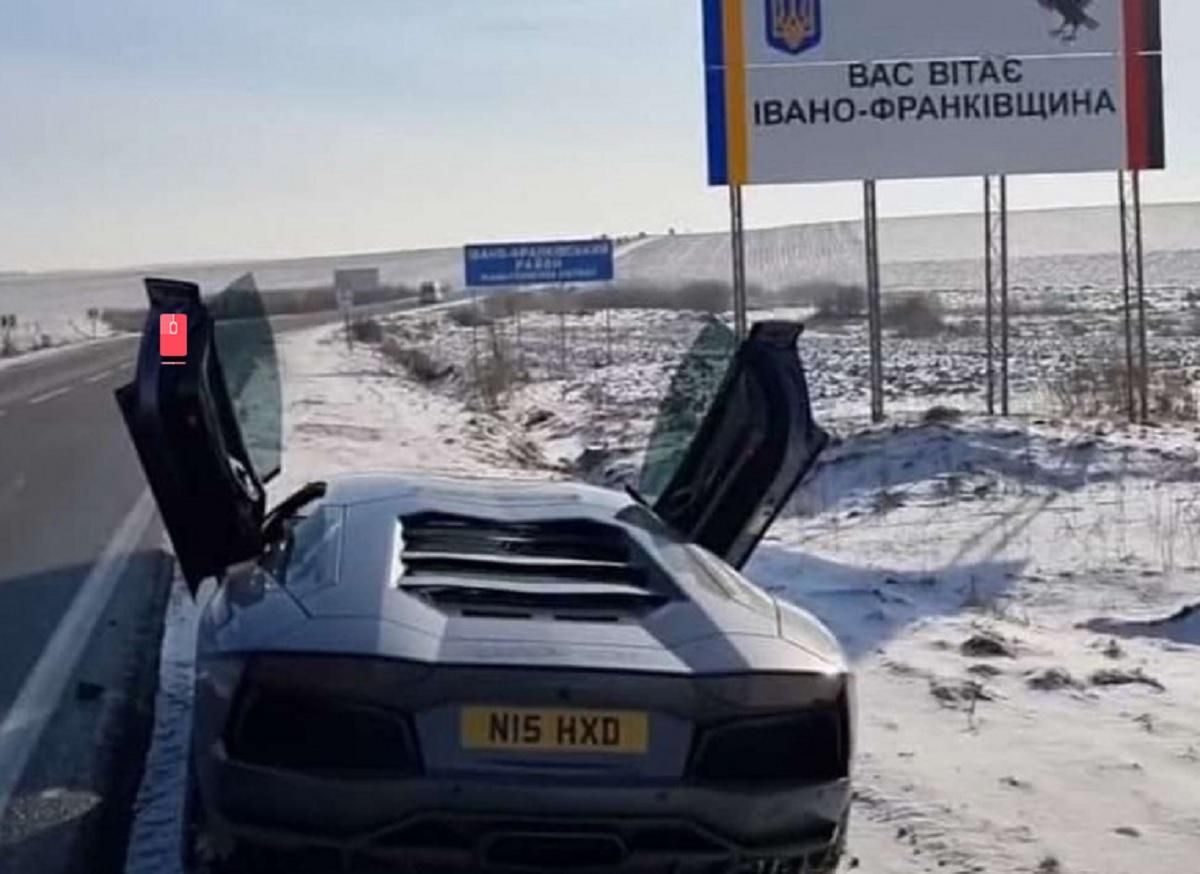Британский миллионер приехал в Буковель на Lamborghini, автомобиль был замечен и во Львове