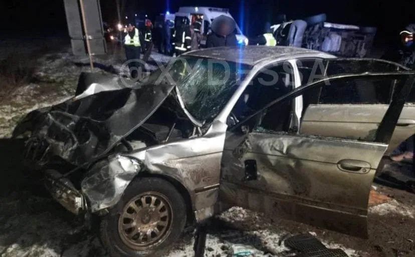 ДТП з маршруткою в Одесі ДТП з маршруткою в Одесі