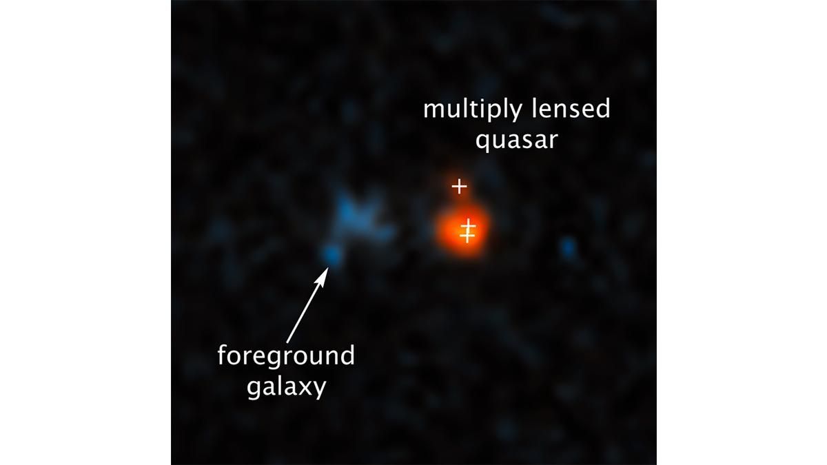 Науковці дослідили найвіддаленіший у Всесвіті квазар із гравітаційною лінзою - Новини технологій - Техно Науковці дослідили найвіддаленіший у Всесвіті квазар із гравітаційною лінзою - Новини технологій - Техно