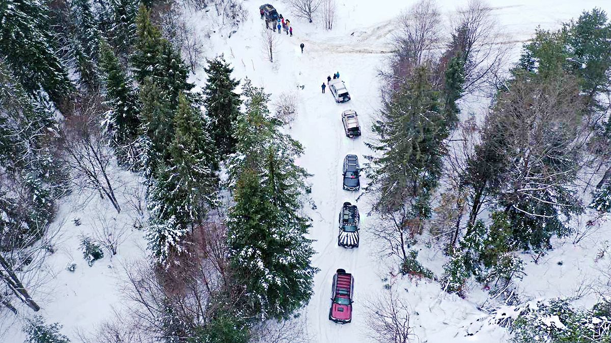 Во Львовской области оштрафовали группу поляков на джипах: они дерзко нарушали закон Во Львовской области оштрафовали группу поляков на джипах: они дерзко нарушали закон