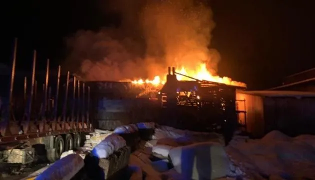 Пожежа на Прикарпатті Пожежа на Прикарпатті