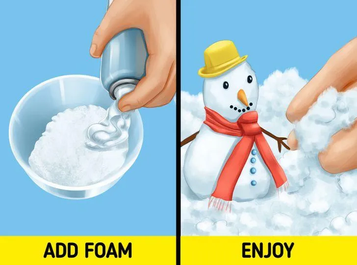 Искусственный снег Идеи Искусственный снег Идеи