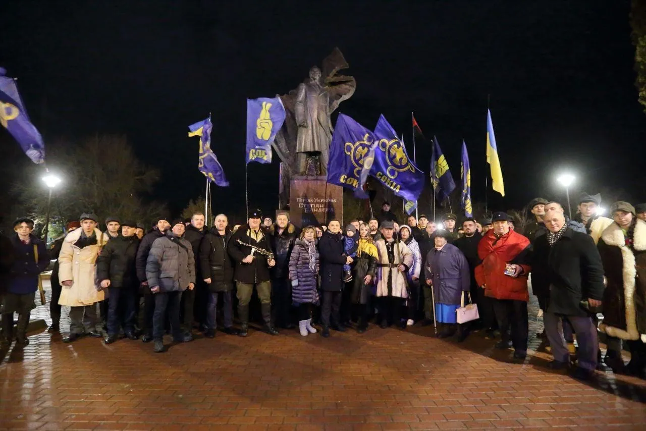 На Тернопільщині відзначили день народження Степана Бандери