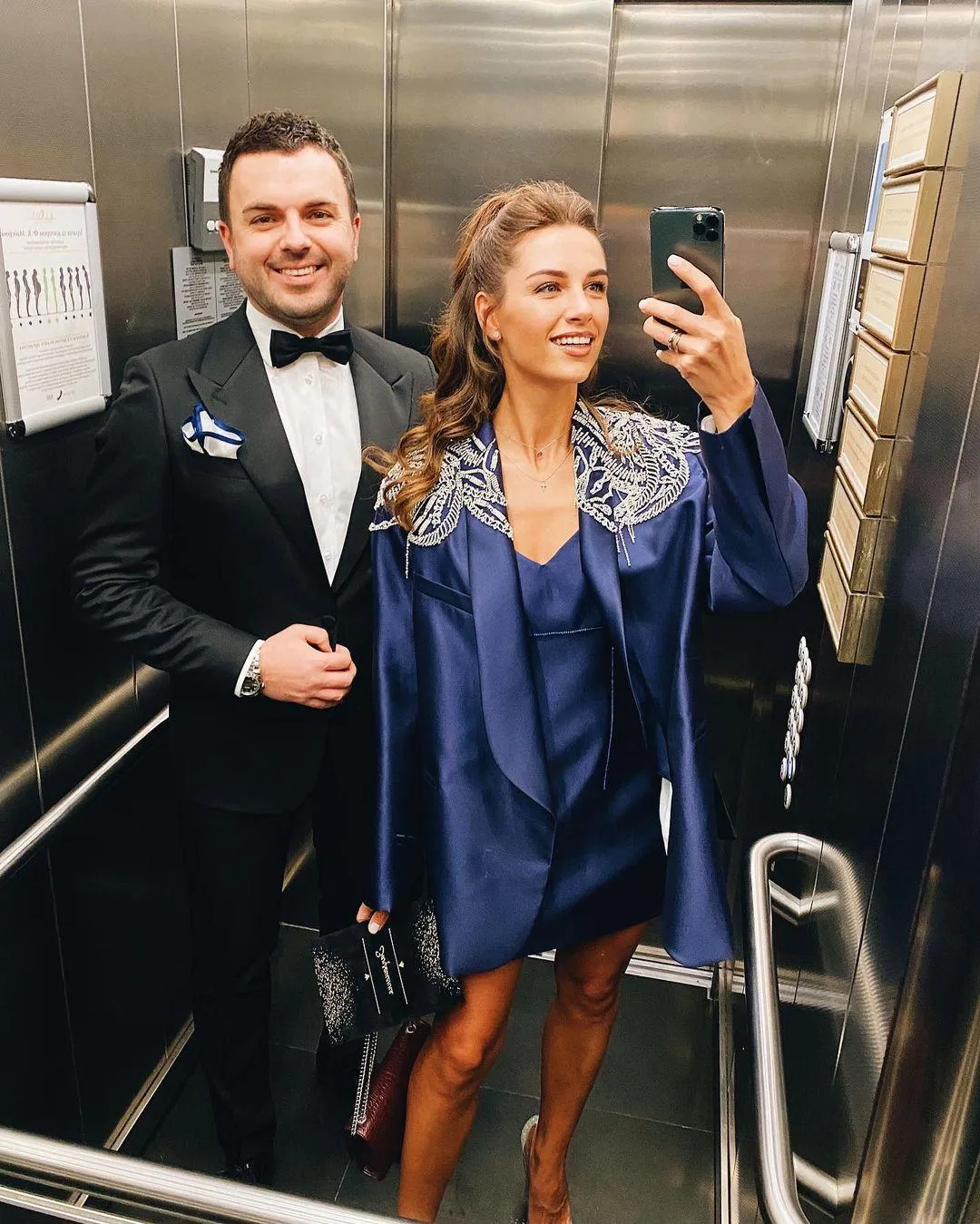 Григорій Решетник з дружиною Христиною у новорічну ніч Григорій Решетник з дружиною Христиною у новорічну ніч